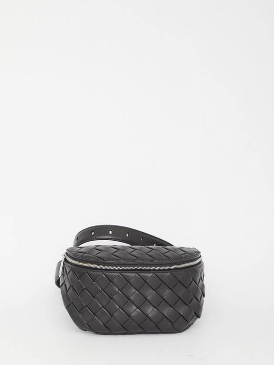 Bottega Veneta Intrecciato Belt Bag Black