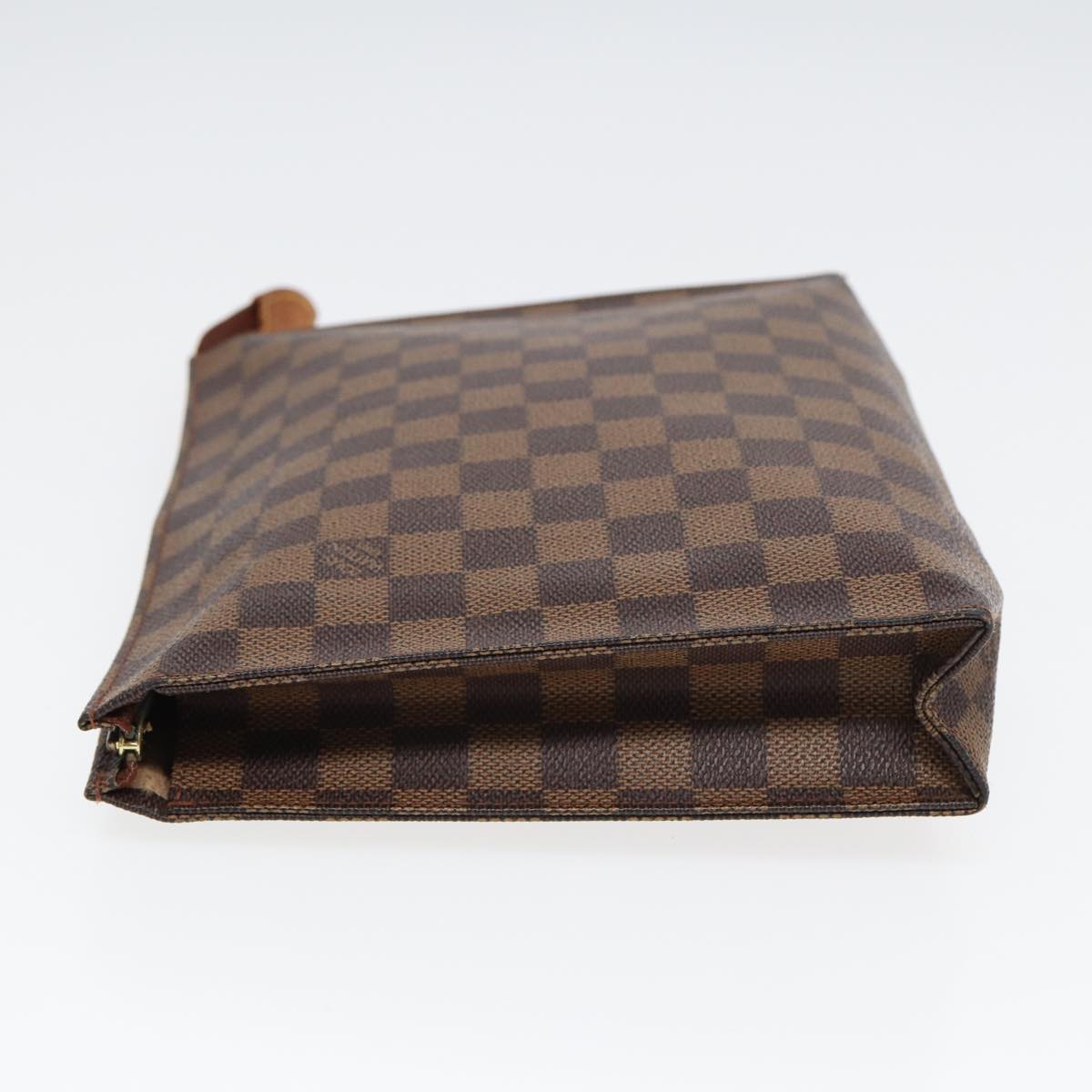 LOUIS VUITTON Damier Ebene Poche Toilette 26 Pouch N47543 LV 55311