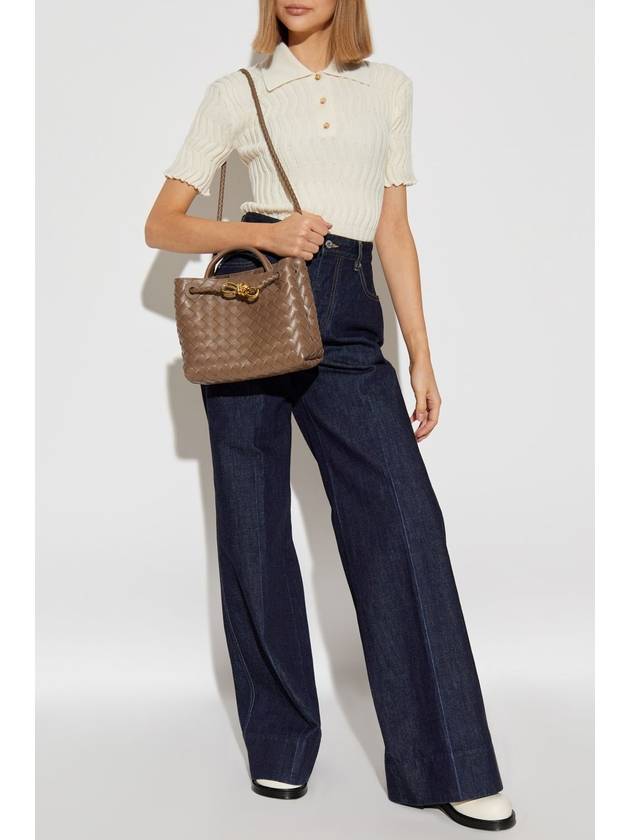 Bottega Veneta Bottega Veneta Wool Polo, Women's, Cream