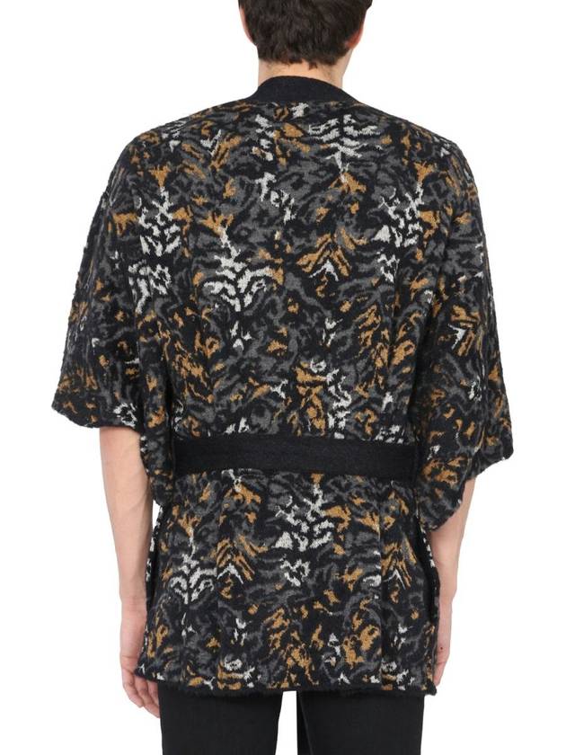 Saint Laurent Jacquard Knit Kimono 644663YAWU21026 B0040170085