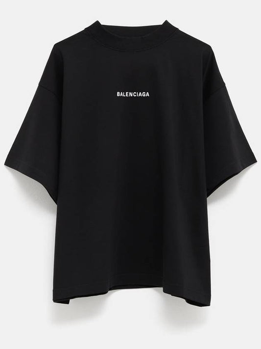 Balenciaga Balenciaga Back Cropped T-shirt