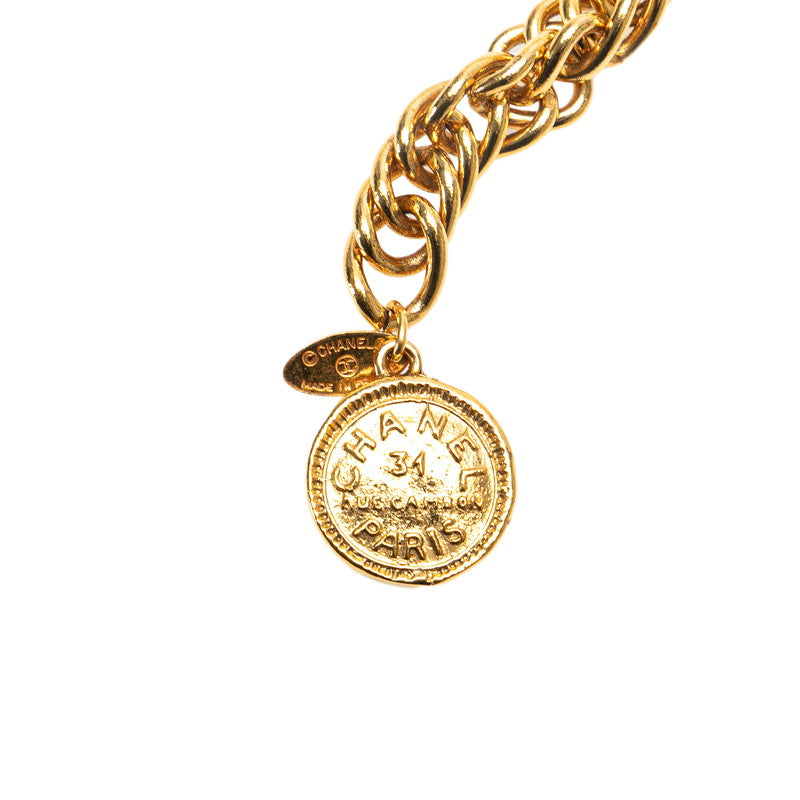 Chanel Vintage Coco Mark Cambon Logo Chain Belt