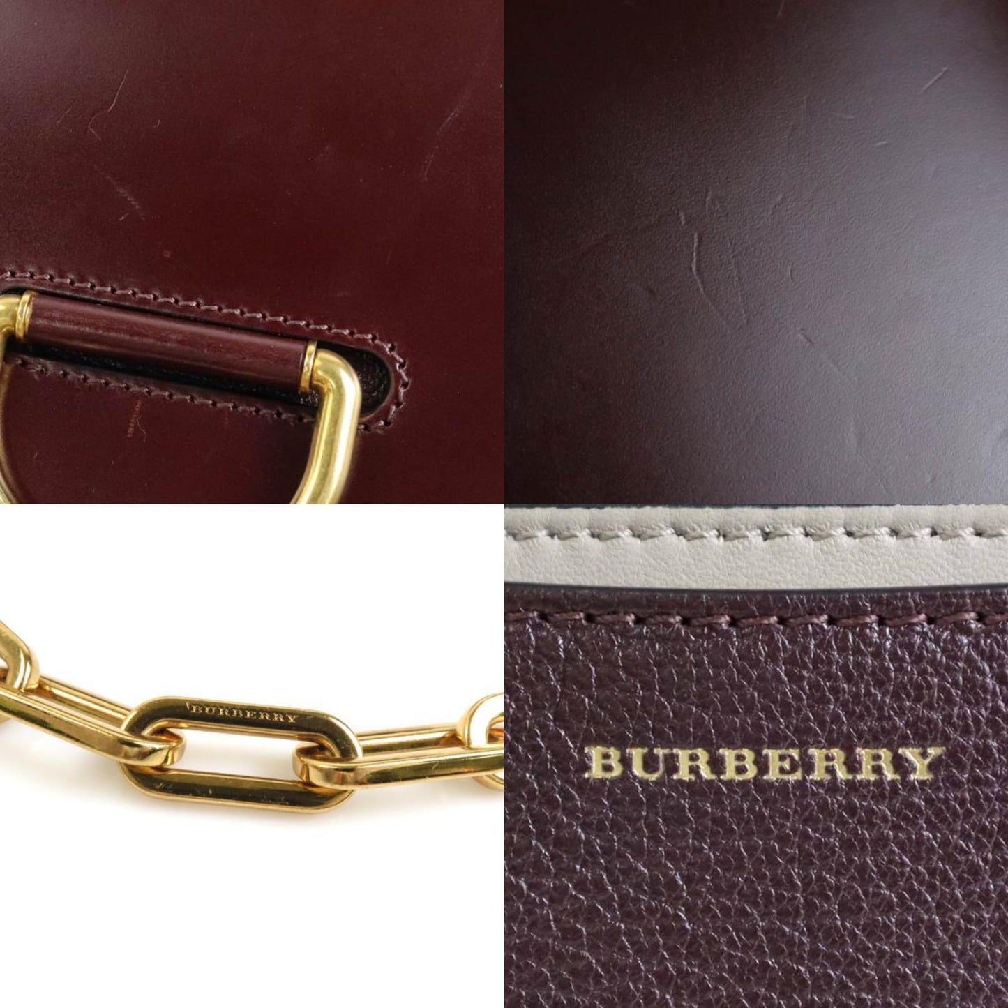 Burberry  Leather Shoulder Bag ()