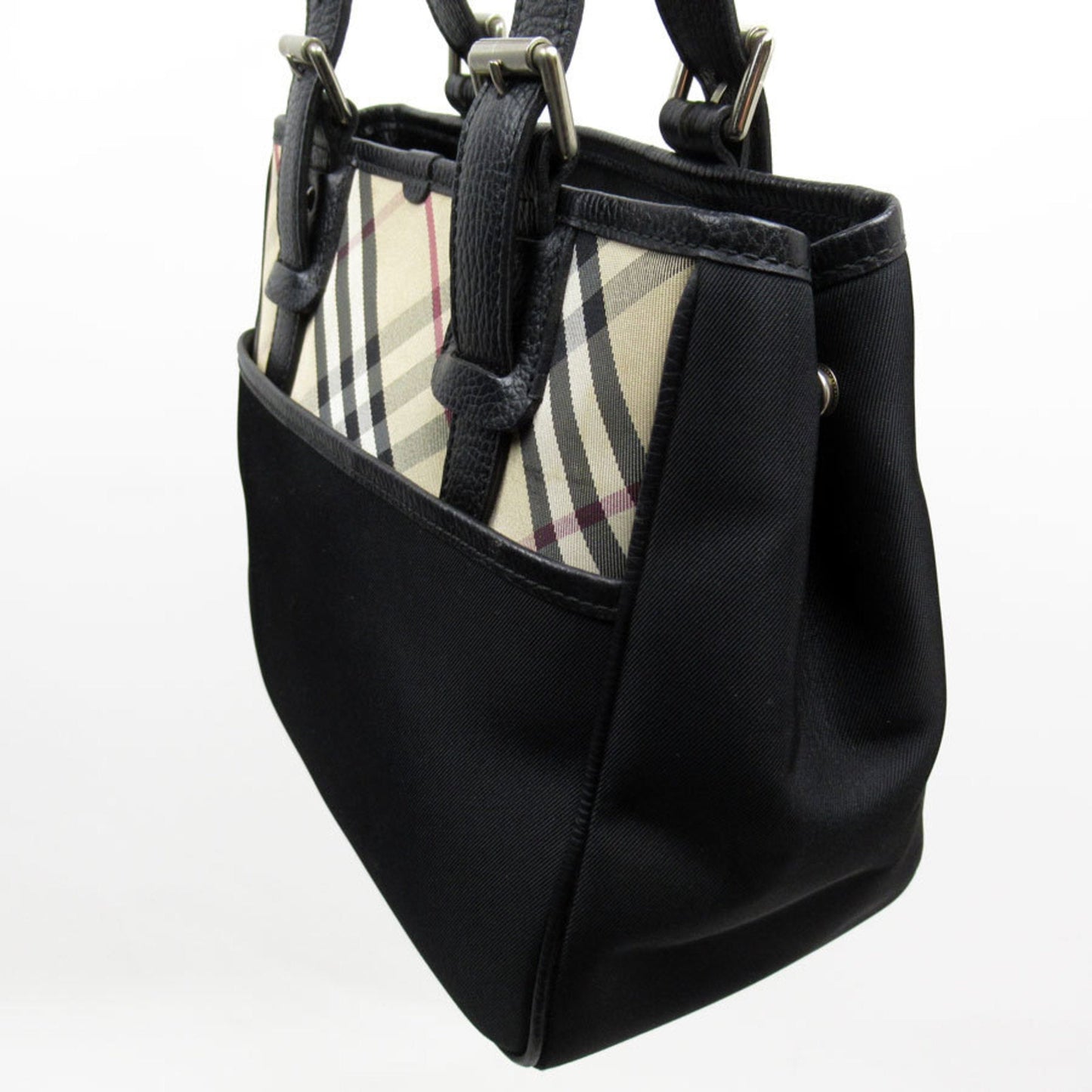 Burberry    Canvas Leather Handbag ()