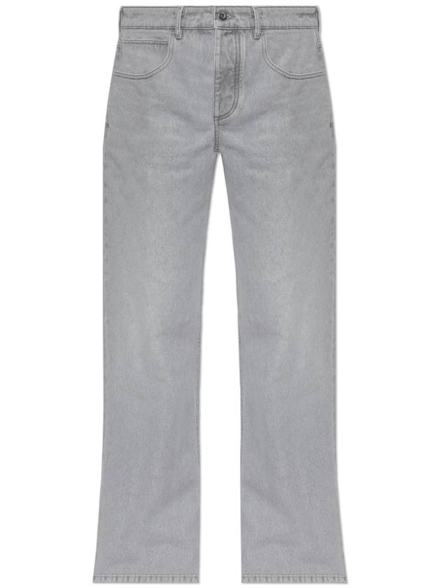 Bottega Veneta Flare Denim Jeans Light Grey Wash