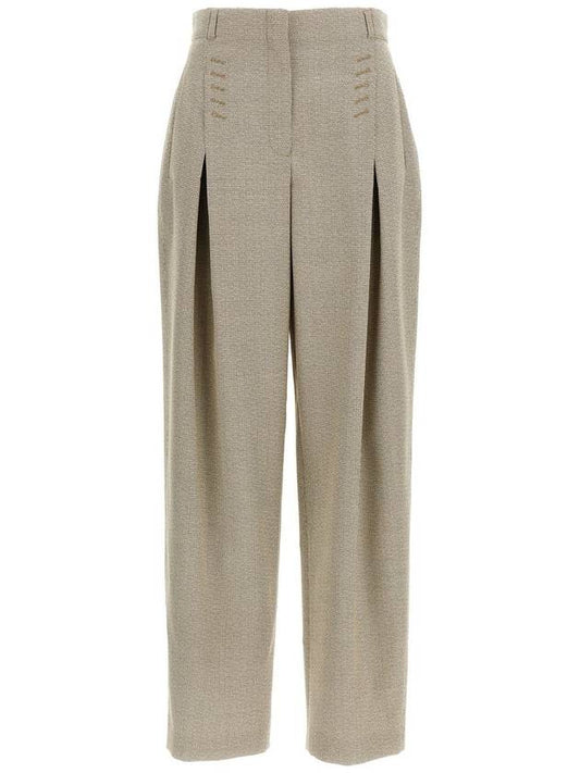 Fendi Fendi Micro Check Trousers