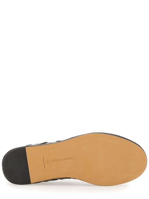 Bottega Veneta Intrecciato Leather Loafers Black