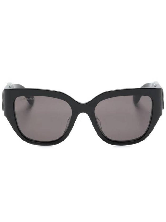 Balenciaga Eyewear Logo Applique Cat Eye Frame Sunglasses BB0323SK