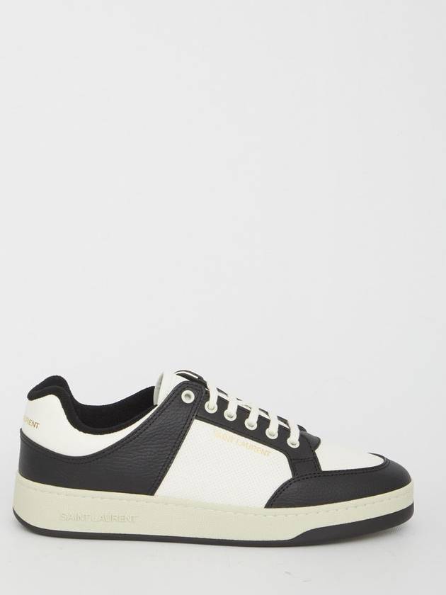 Saint Laurent SL 61 Low Top Sneakers Black White