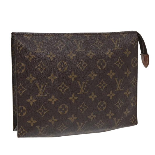 LOUIS VUITTON Monogram Poche Toilette 26 Pouch M47542 LV 58464