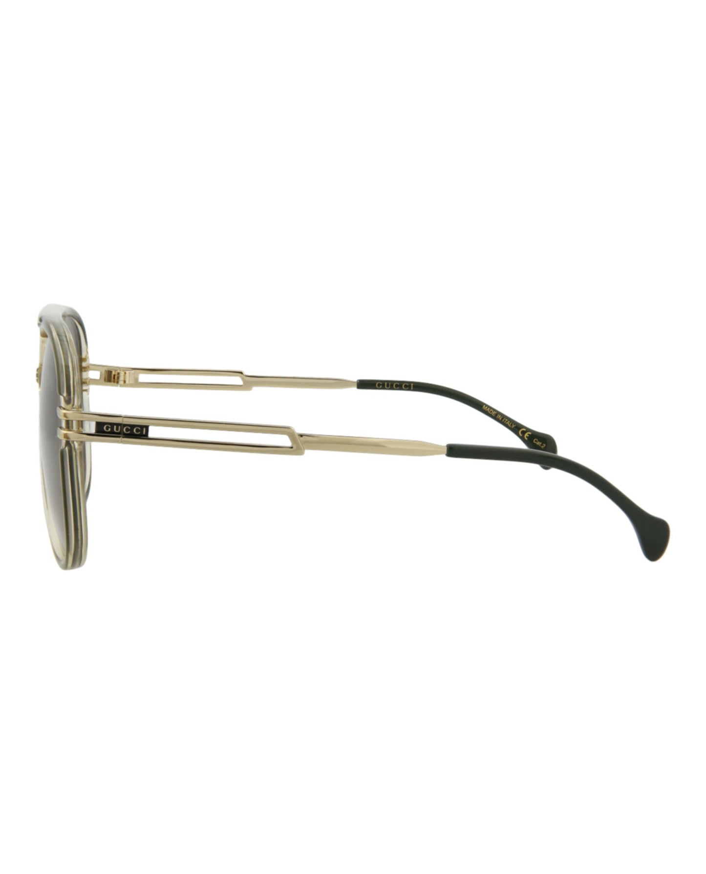 Aviator-Style Acetate Sunglasses