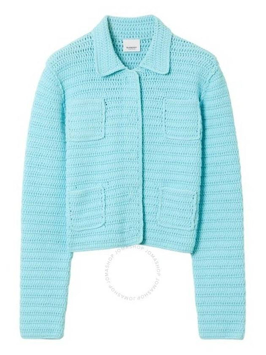 Burberry Burberry Crochet Technical Cotton Jacket, Size XX-Small
