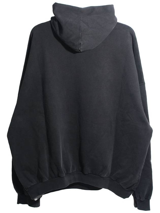 Balenciaga I Love Paris Large Fit Hoodie Black