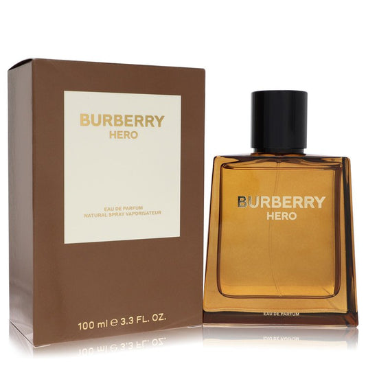 2pcs Combo Burberry Hero by Burberry Eau De Parfum Spray 3.4 oz for Men
