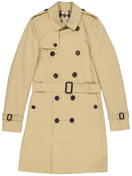 Burberry Burberry Men's The Chelsea Mid-length Trench Coatin Honey, Brand Size 54 (US Size 44)