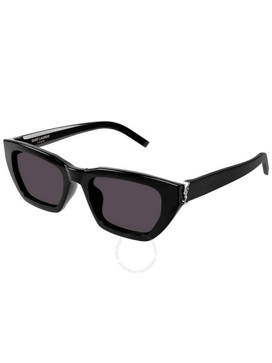 Saint Laurent Saint Laurent Black Cat Eye Ladies Sunglasses SL M127-F 001 53