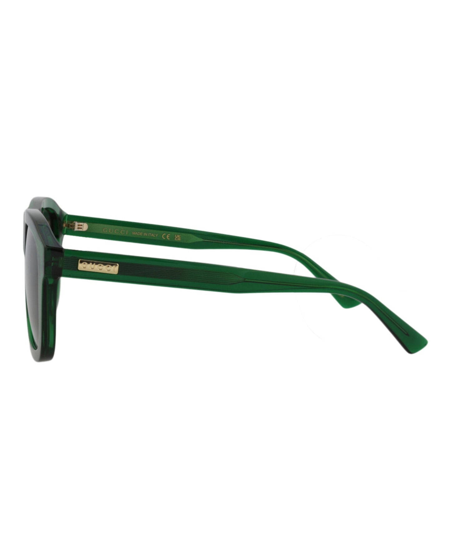 Aviator-Frame Recycled Acetate Sunglasses