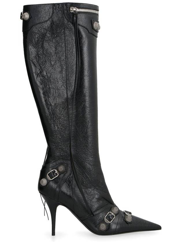Balenciaga cagolian long boots black