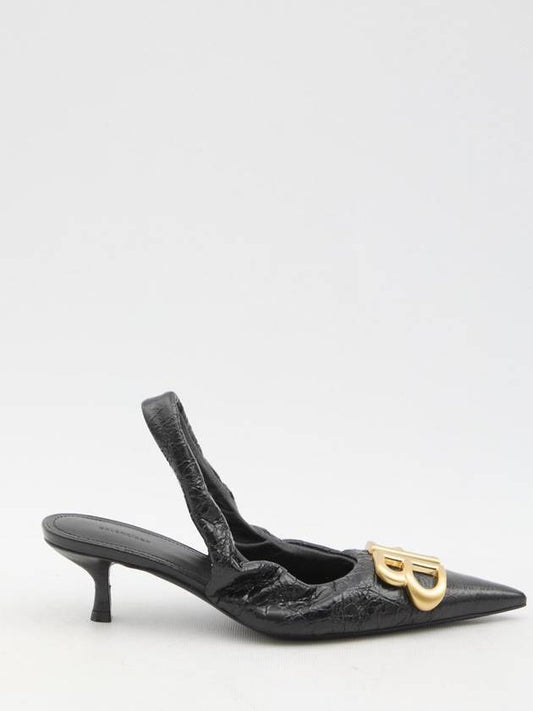 Balenciaga Monaco 50Mm Slingback Pumps