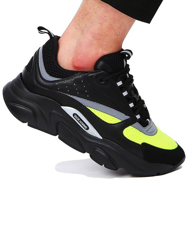 B22 Technical Mesh Low Top Sneakers Black Dior