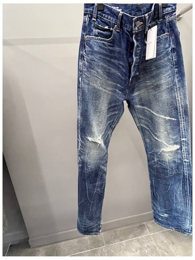 CELINE Moonlight Washing Jeans Blue