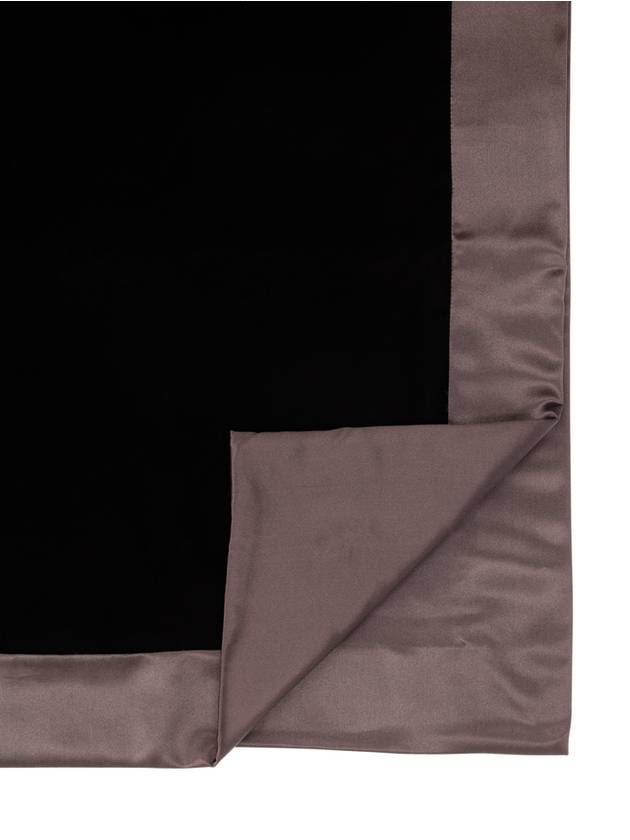Saint Laurent N26 women's scarf shawl velvet and satin stole