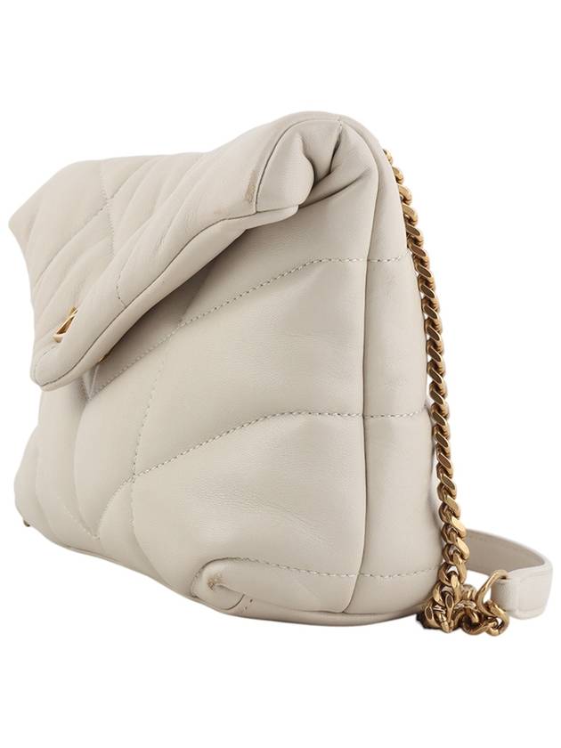 Saint Laurent 620333 Monogram Lulu Toy Puffer Mini Cross Bag 34321