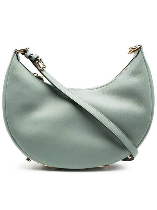 Fendi Fendigraphy Small Hobo Shoulder Bag Mint Green