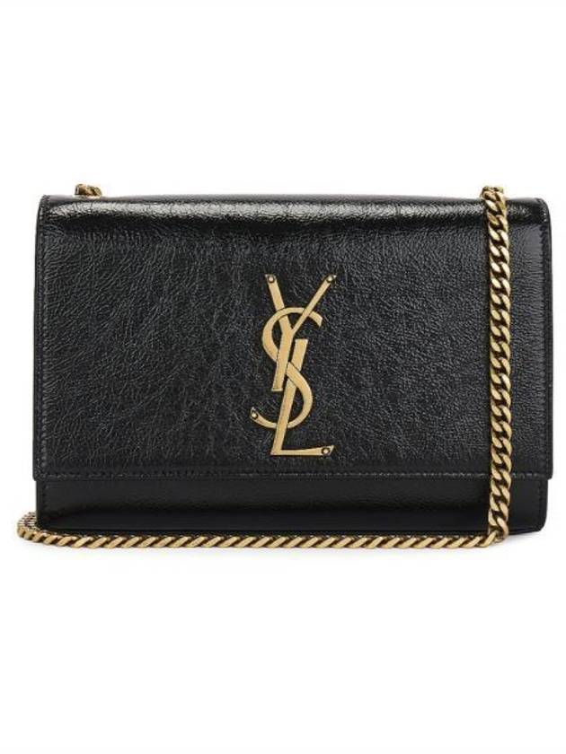 Saint Laurent Kate Chain Small Cross Bag Black