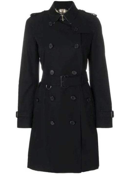 Burberry Burberry Ladies Kensington Long Trench Coat Brand Size 4 US Size 2