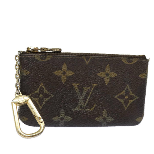LOUIS VUITTON Monogram Pochette Cles Coin Purse M62650 LV 60185