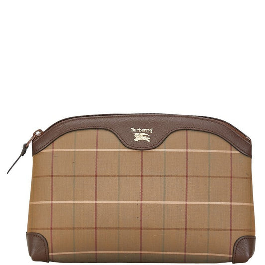 Burberry   Canvas Leather Pouch ()