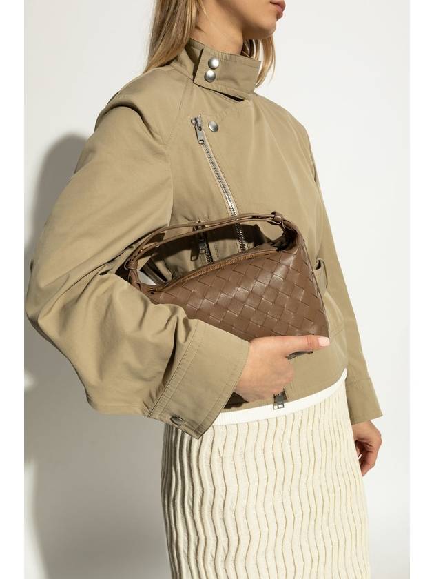 Bottega Veneta Intrecciato Small Leather Shoulder Bag Pinecone
