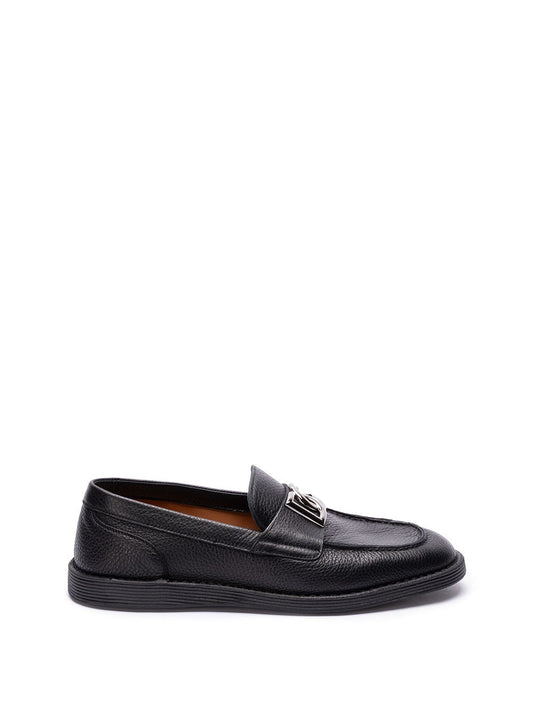 Dolce & Gabbana Men Leather Loafers