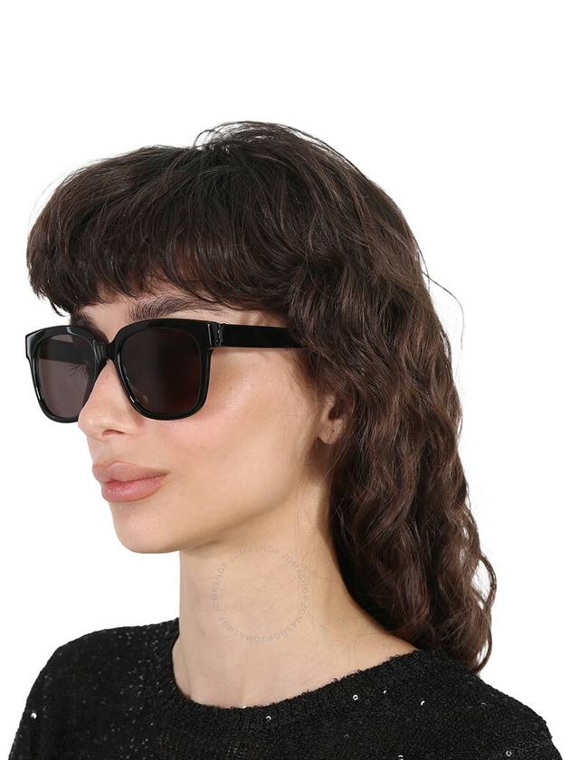 Saint Laurent Saint Laurent Grey Square Ladies Sunglasses SL M40 001 54