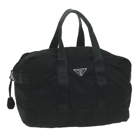 PRADA Boston Bag Nylon Black  61194