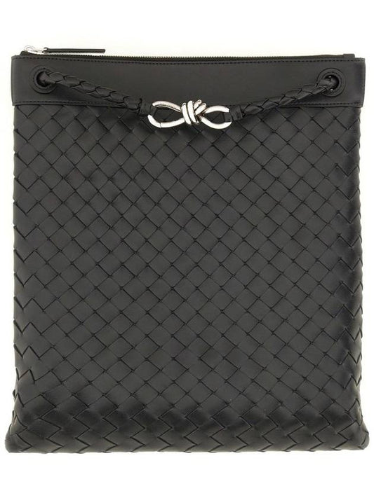 Bottega Veneta Bottega Veneta Flat "Let'S Go" Messenger Bag