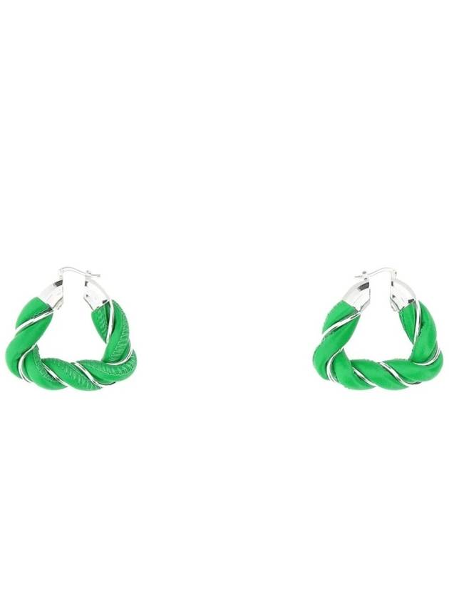 Bottega Veneta Twist Earrings Parakeet