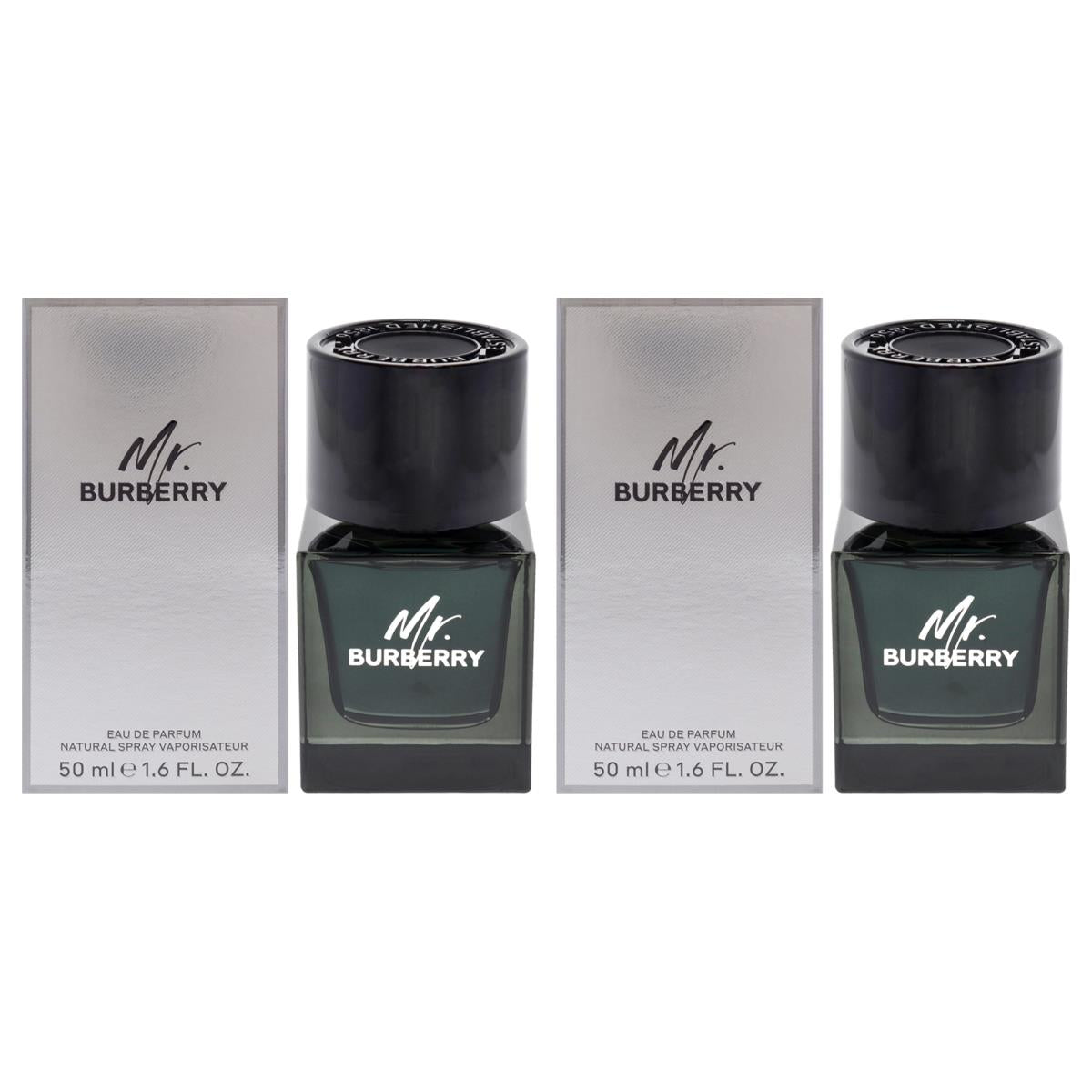 Burberry  1.6 oz Mr. Burberry Eau De Parfum Set for Men - Pack of 2