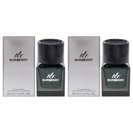 Burberry  1.6 oz Mr. Burberry Eau De Parfum Set for Men - Pack of 2