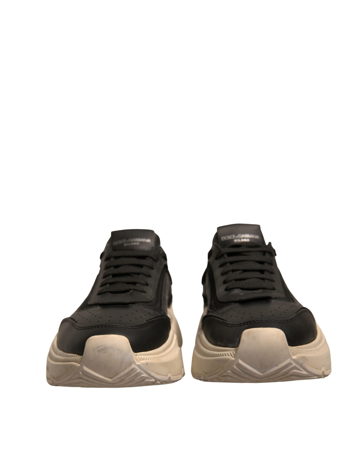 Dolce & Gabbana Black White Daymaster Low Top Sneakers Women's Shoes ()