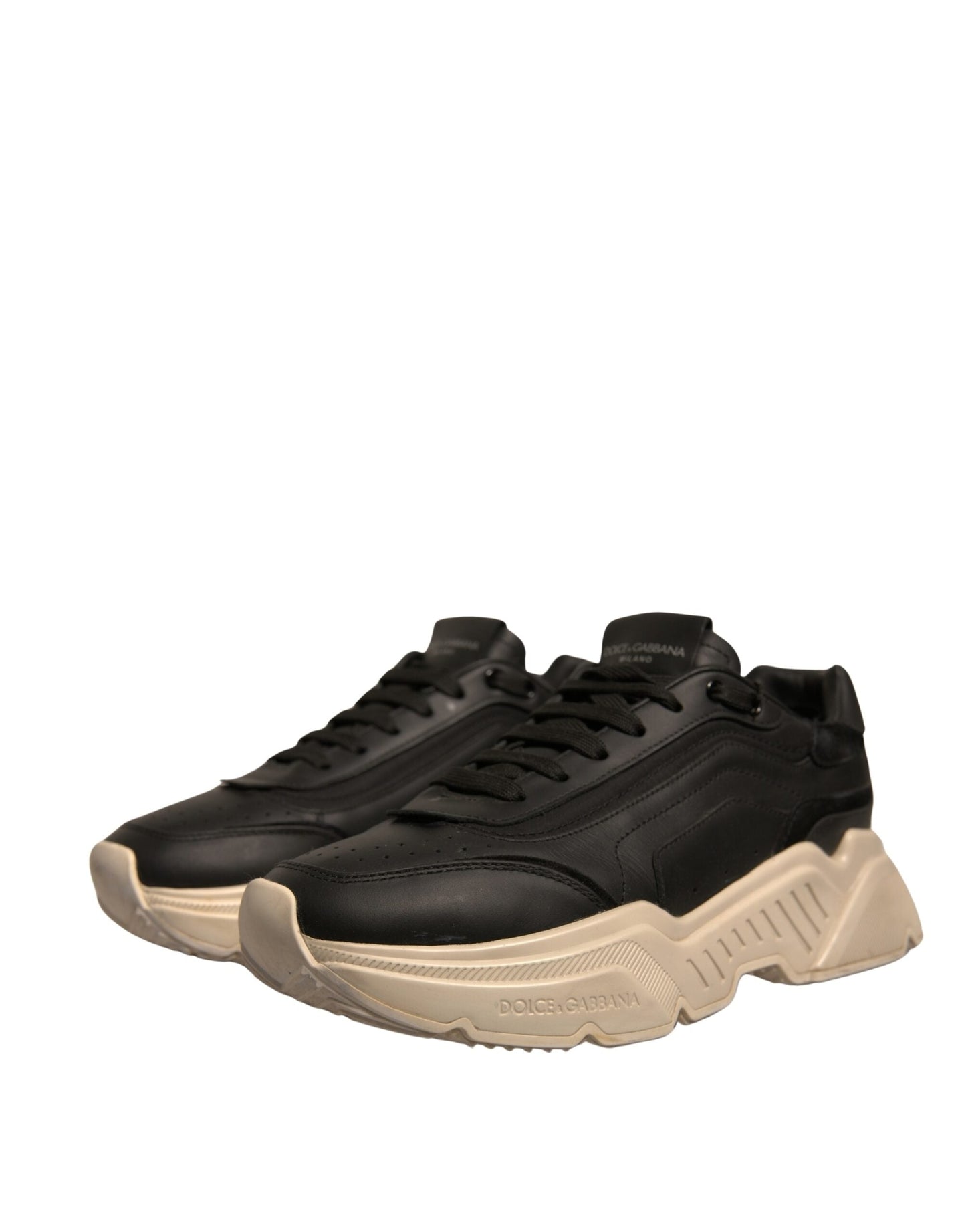 Dolce & Gabbana Black White Daymaster Low Top Sneakers Women's Shoes ()