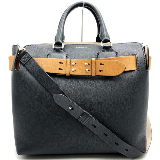 Burberry  Leather Shoulder Bag Tote Bag ()