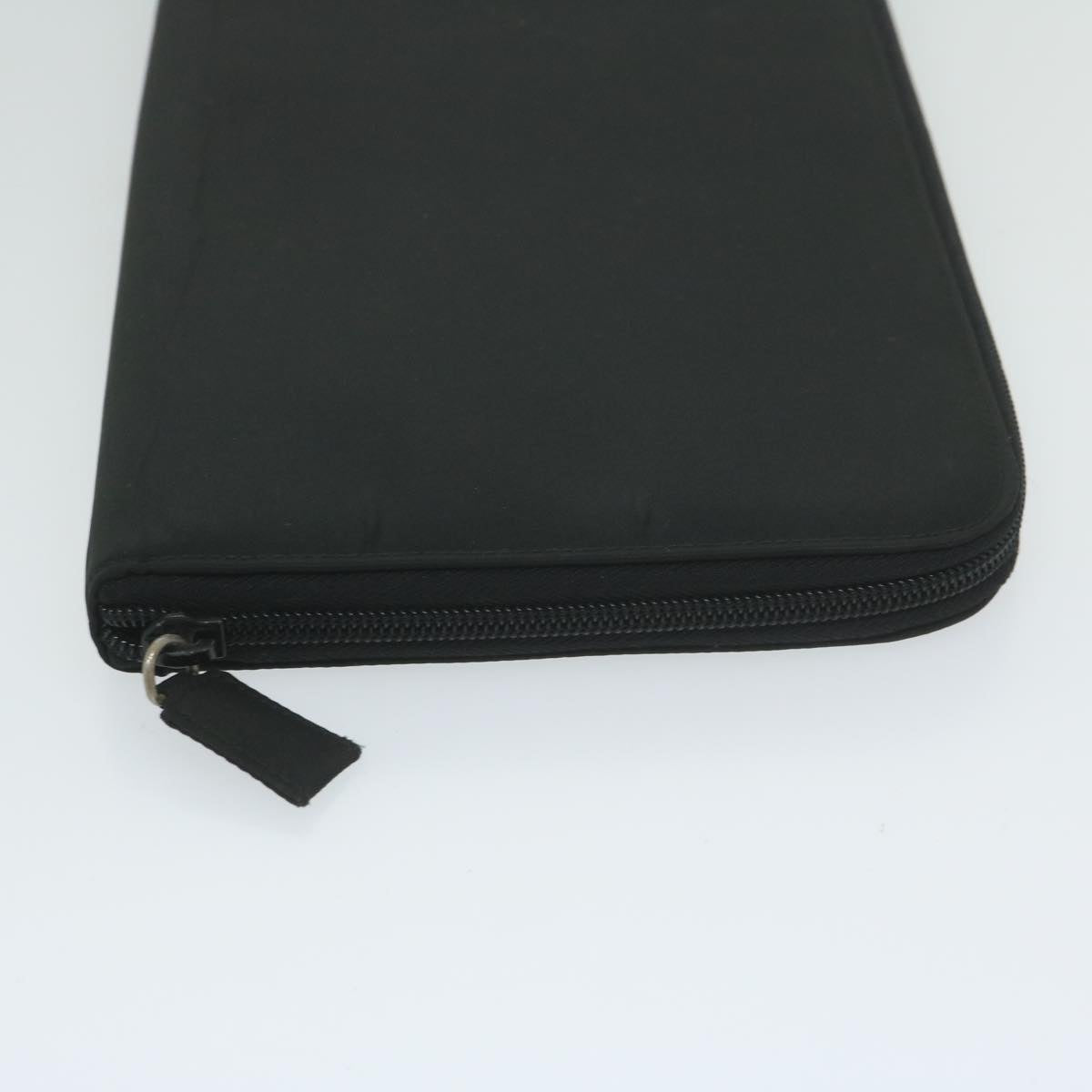 PRADA Necktie Case Nylon Black  62984