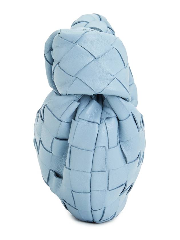 Bottega Veneta Candy Jodie Intrecciato Tote Bag Light Blue