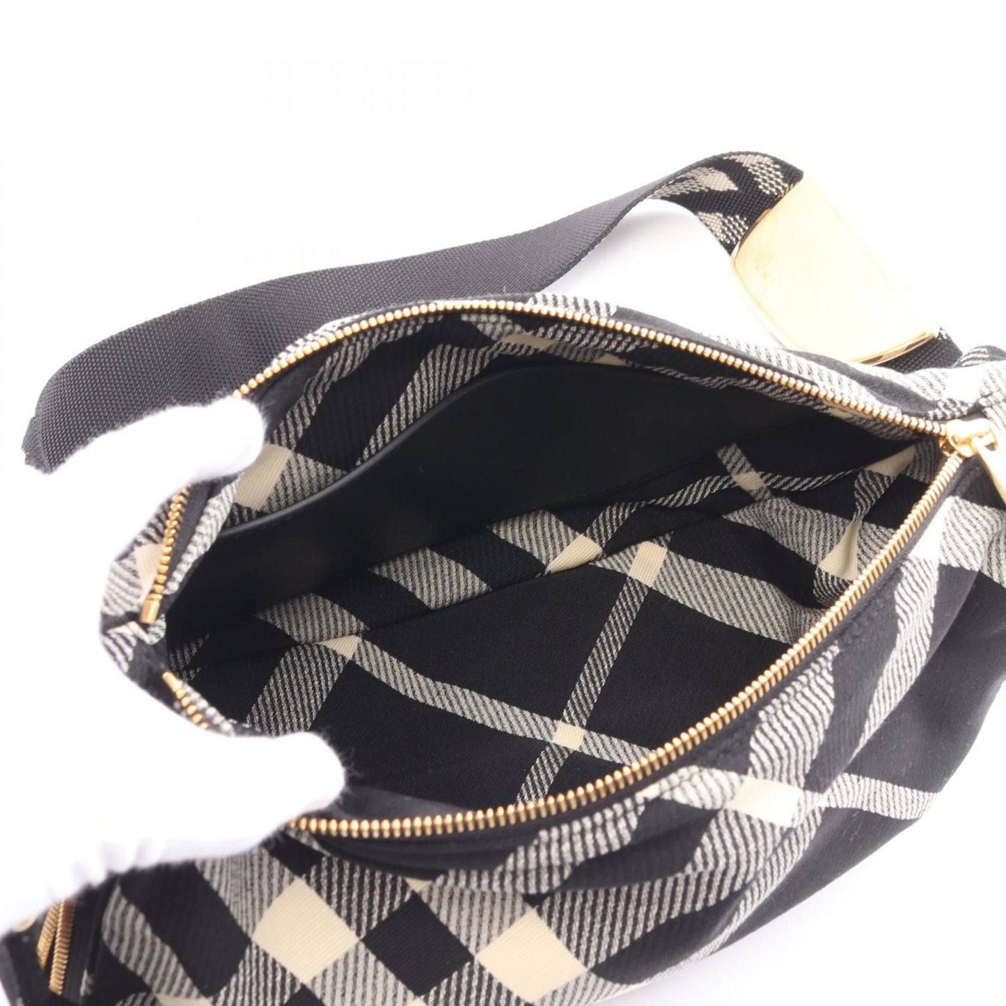 Burberry  Cotton Fanny Pack Messenger Bag ()