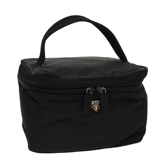 PRADA Vanity Cosmetic Pouch Nylon Black  63086