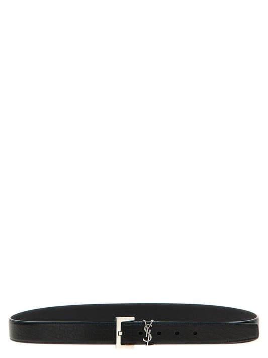 Saint Laurent Men 'Cassandre' Belt