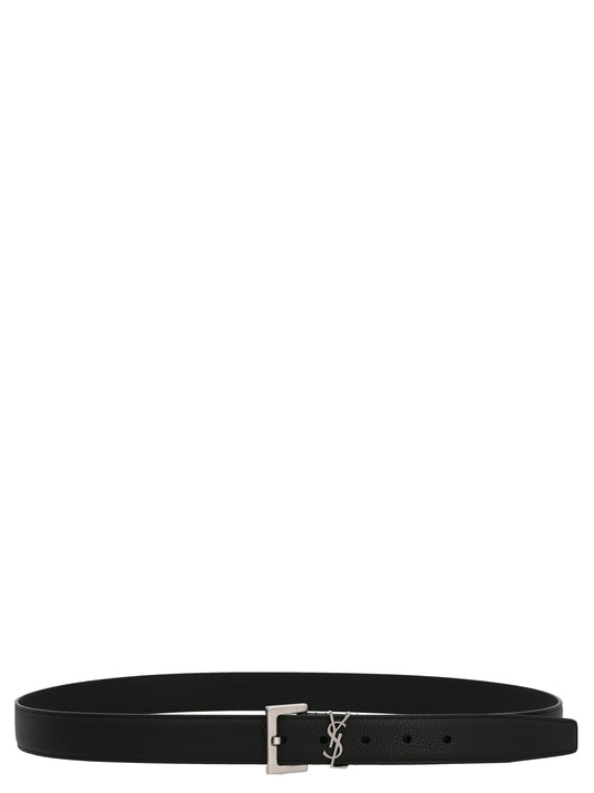 Saint Laurent Men 'Monogram' Belt