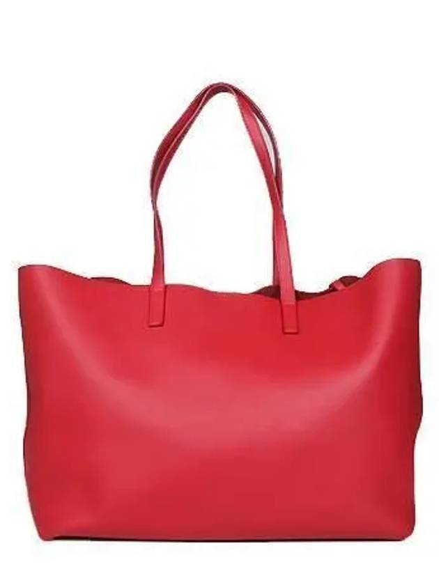 Saint Laurent 394195 Red color CALF shopper shoulder bag auxiliary pouch